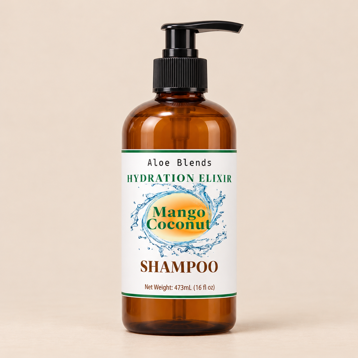 Mango Coconut Hydrating Elixir Shampoo