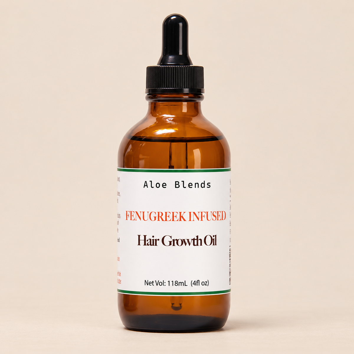 Fenugreek Infused Hair Growth Oil - 4oz