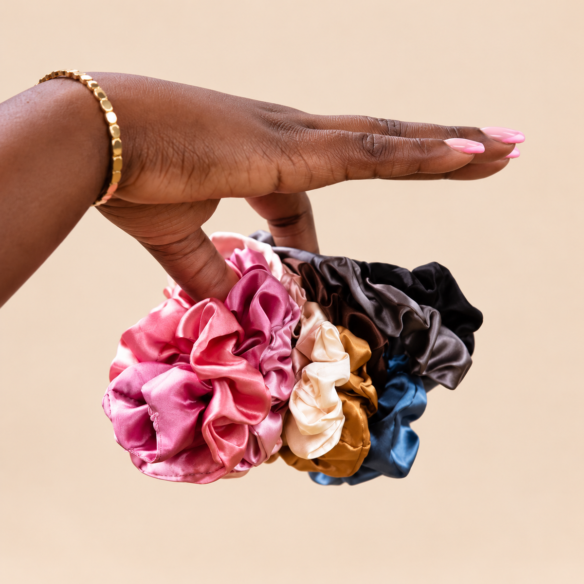 Satin Scrunchies