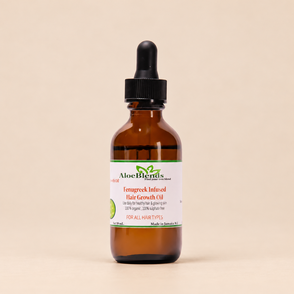 Fenugreek Infused Hair Growth Oil - 2oz