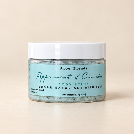 Peppermint Cucumber Dreams Sugar Scrub